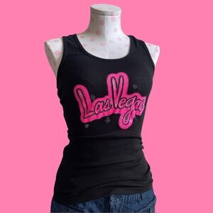 Y2k Las Vegas Bling Tank Top